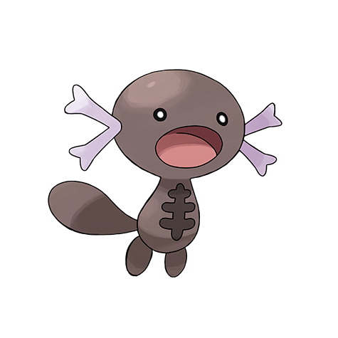 Wooper-paldea - poison/ground type Pokémon #10253, official artwork from Pokédex