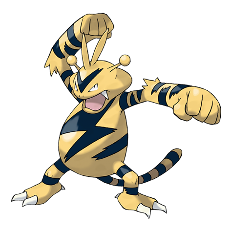 Electabuzz - Electric type Pokémon #125, official artwork