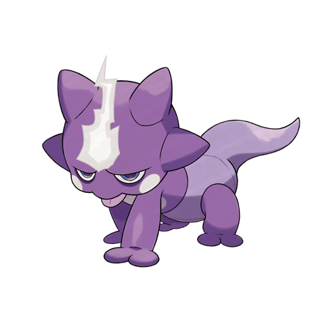 Toxel - Electric/Poison type Pokémon #848, official artwork