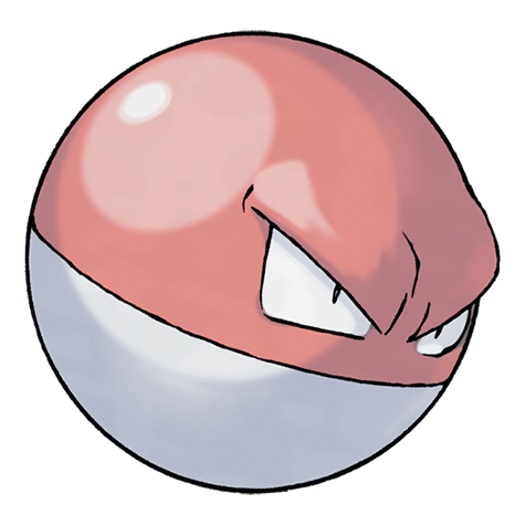 Voltorb - electric type Pokémon #100
