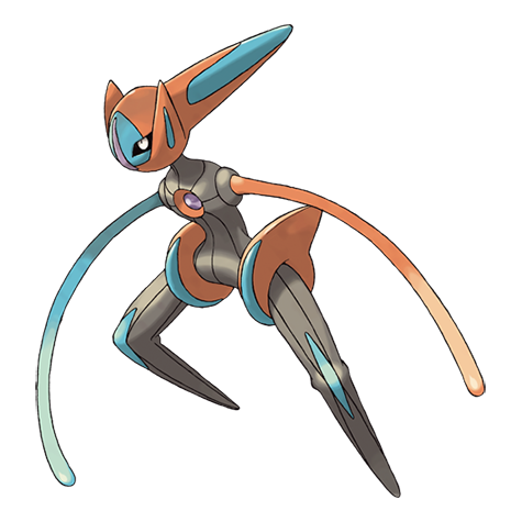 Deoxys-speed - psychic type Pokémon #10003