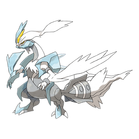 Kyurem-white - dragon/ice type Pokémon #10023