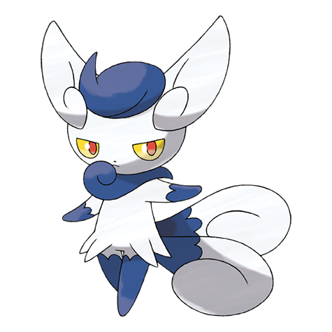 Meowstic-female - psychic type Pokémon #10025