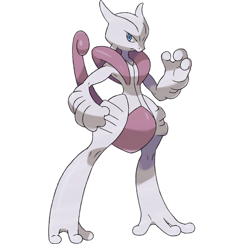 Mewtwo-mega-x - psychic/fighting type Pokémon #10043