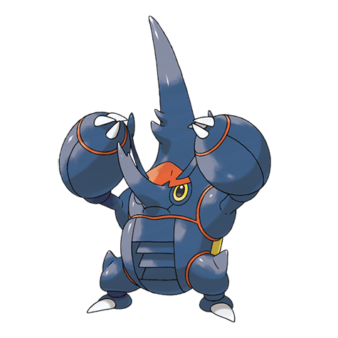 Heracross-mega - Bug/Fighting type Pokémon #10047, official artwork