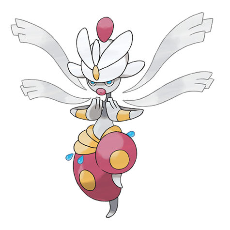 Medicham-mega - fighting/psychic type Pokémon #10054, official artwork from Pokédex