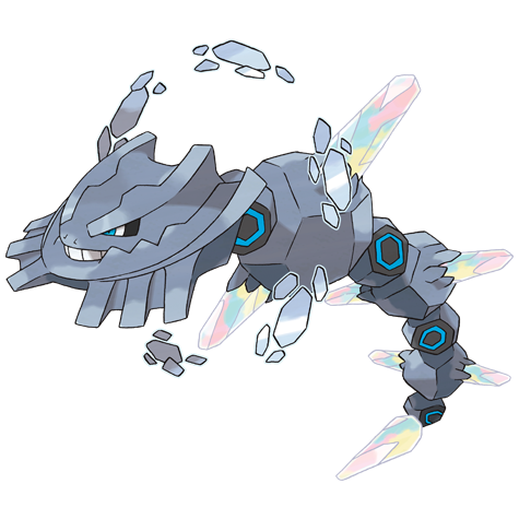Steelix-mega - steel/ground type Pokémon #10072, official artwork from Pokédex