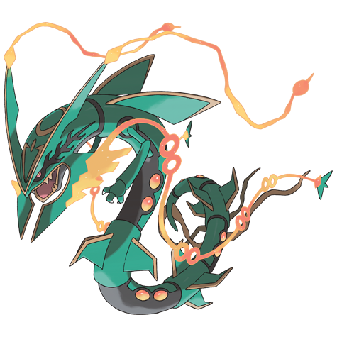 Rayquaza - dragon/flying type Pokémon #10079