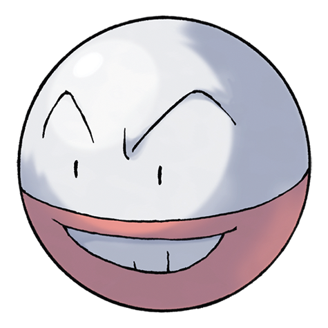 Electrode - Electric type Pokémon #101, official artwork