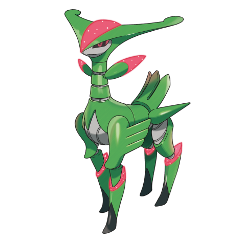 Iron-leaves - grass/psychic type Pokémon #1010