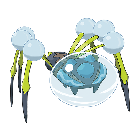 Araquanid-totem - Water/Bug type Pokémon #10153, official artwork