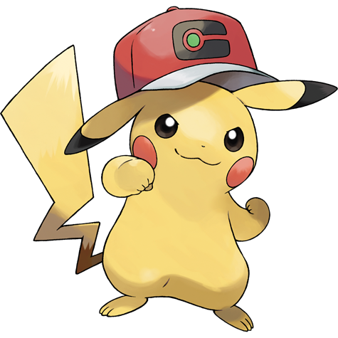 Pikachu-world-cap - Electric type Pokémon #10160, official artwork