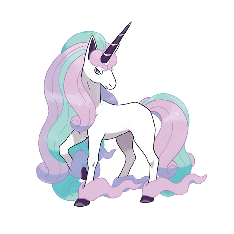 Rapidash-galar - psychic/fairy type Pokémon #10163