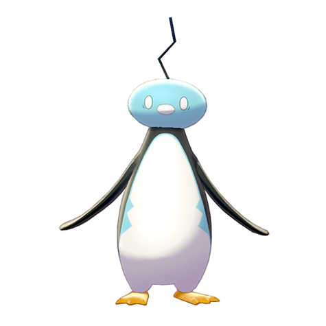 Eiscue-noice - Ice type Pokémon #10185, official artwork