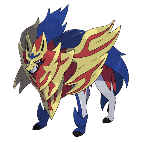 Zamazenta-crowned - fighting/steel type Pokémon #10189