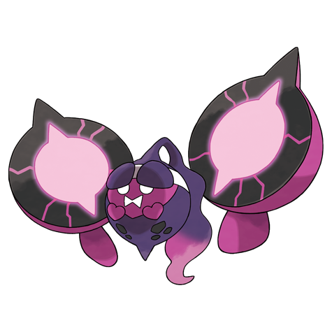 Pecharunt - Poison/Ghost type Pokémon #1025, official artwork