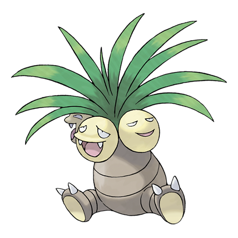 Exeggutor - grass/psychic type Pokémon #103
