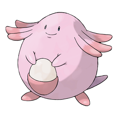 Chansey - normal type Pokémon #113, official artwork from Pokédex