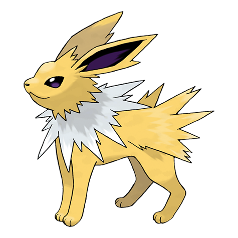 Jolteon - Electric type Pokémon #135, official artwork
