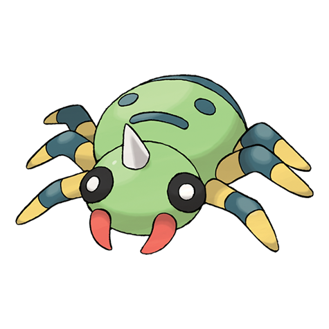 Spinarak - Bug/Poison type Pokémon #167, official artwork