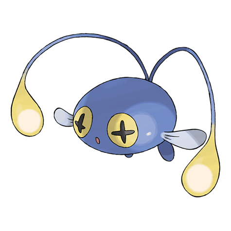 Chinchou - Water/Electric type Pokémon #170, official artwork