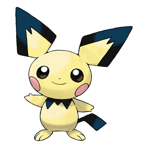 Pichu - Electric type Pokémon #172, official artwork