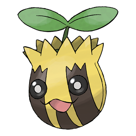 Sunkern - grass type Pokémon #191