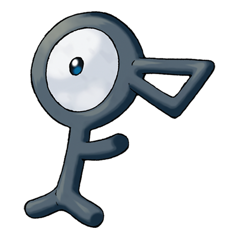 Unown - psychic type Pokémon #201