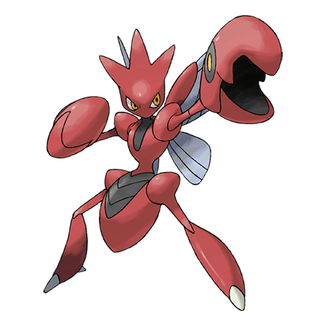 Scizor - bug/steel type Pokémon #212