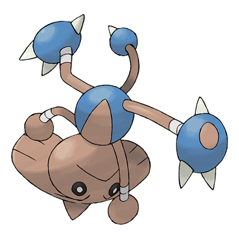 Hitmontop - fighting type Pokémon #237