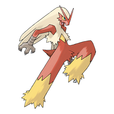 Blaziken - fire/fighting type Pokémon #257