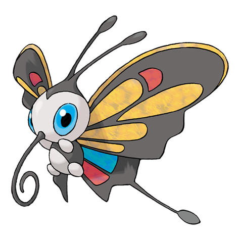 Beautifly - bug/flying type Pokémon #267