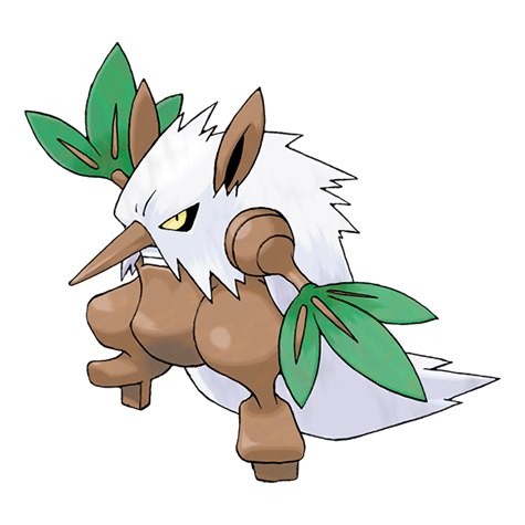 Shiftry - grass/dark type Pokémon #275