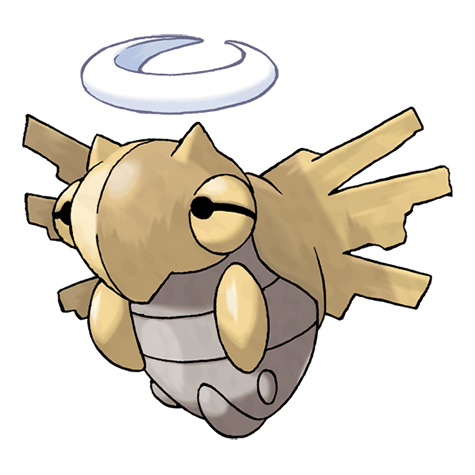 Shedinja - bug/ghost type Pokémon #292