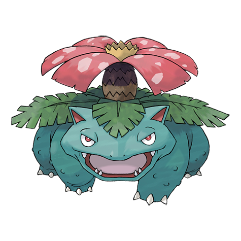 Venusaur - grass/poison type Pokémon #3