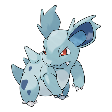 Nidorina - Poison type Pokémon #30, official artwork