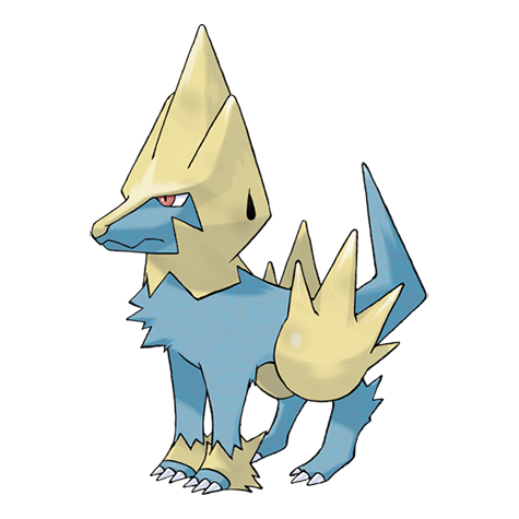 Manectric - Electric type Pokémon #310, official artwork