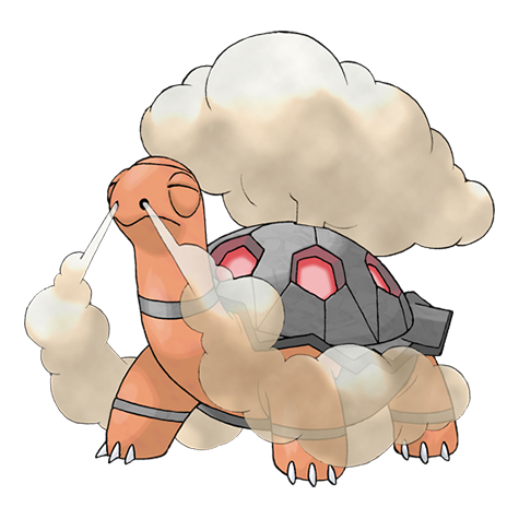 Torkoal - fire type Pokémon #324