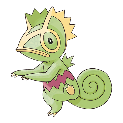 Kecleon - normal type Pokémon #352, official artwork from Pokédex