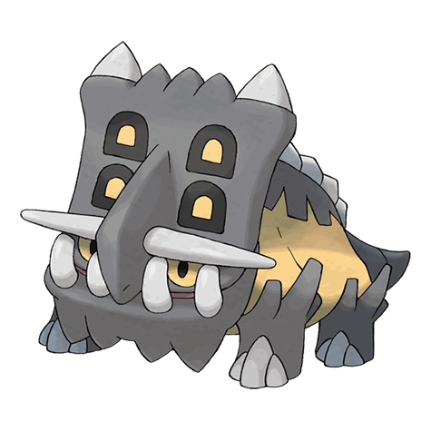 Bastiodon - rock/steel type Pokémon #411