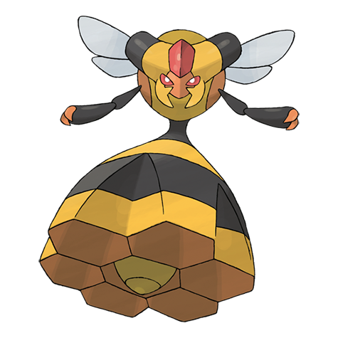Vespiquen - Bug/Flying type Pokémon #416, official artwork