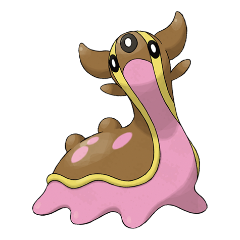 Gastrodon - water/ground type Pokémon #423, official artwork from Pokédex