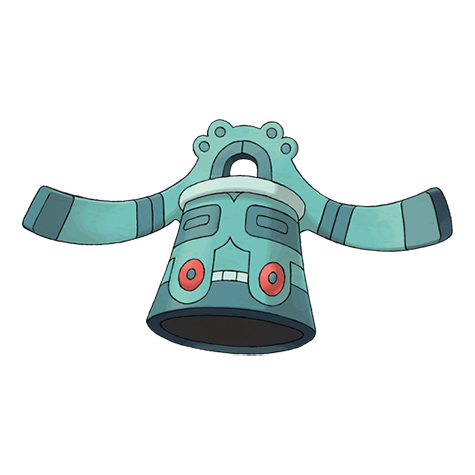 Bronzong - steel/psychic type Pokémon #437