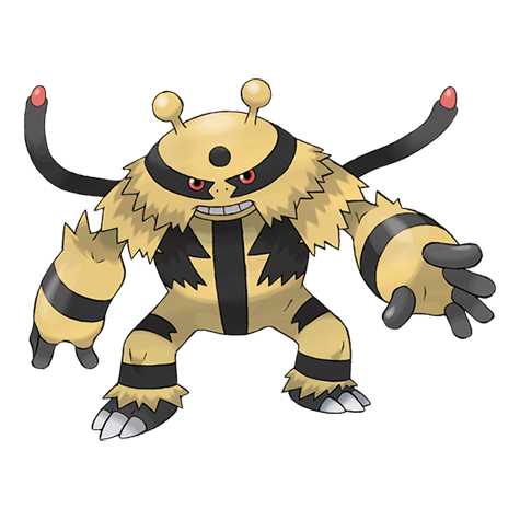 Electivire - Electric type Pokémon #466, official artwork