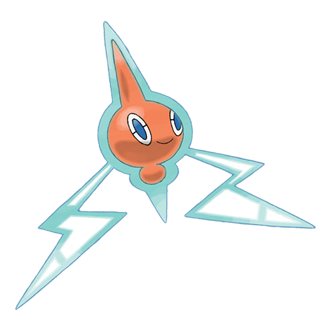 Rotom - Electric/Ghost type Pokémon #479, official artwork
