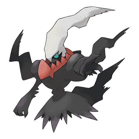 Darkrai - Dark type Pokémon #491, official artwork