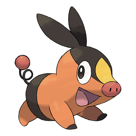 Tepig - fire type Pokémon #498