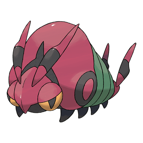 Venipede - bug/poison type Pokémon #543