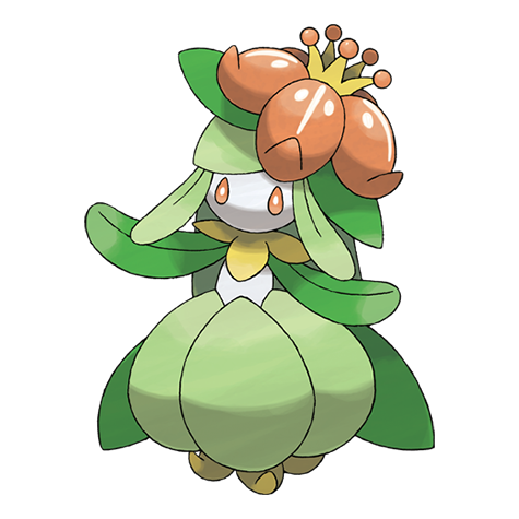 Lilligant - Grass type Pokémon #549, official artwork