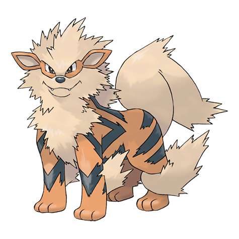 Arcanine - fire type Pokémon #59